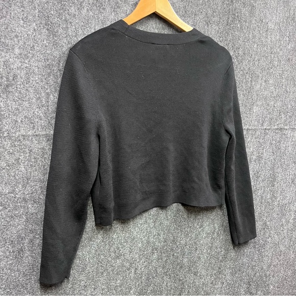 NWT Talbots Black Cardigan Women’s Sweater Size L - Picture 9 of 11